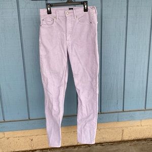 Gap Denim Lilac Purple Jeans